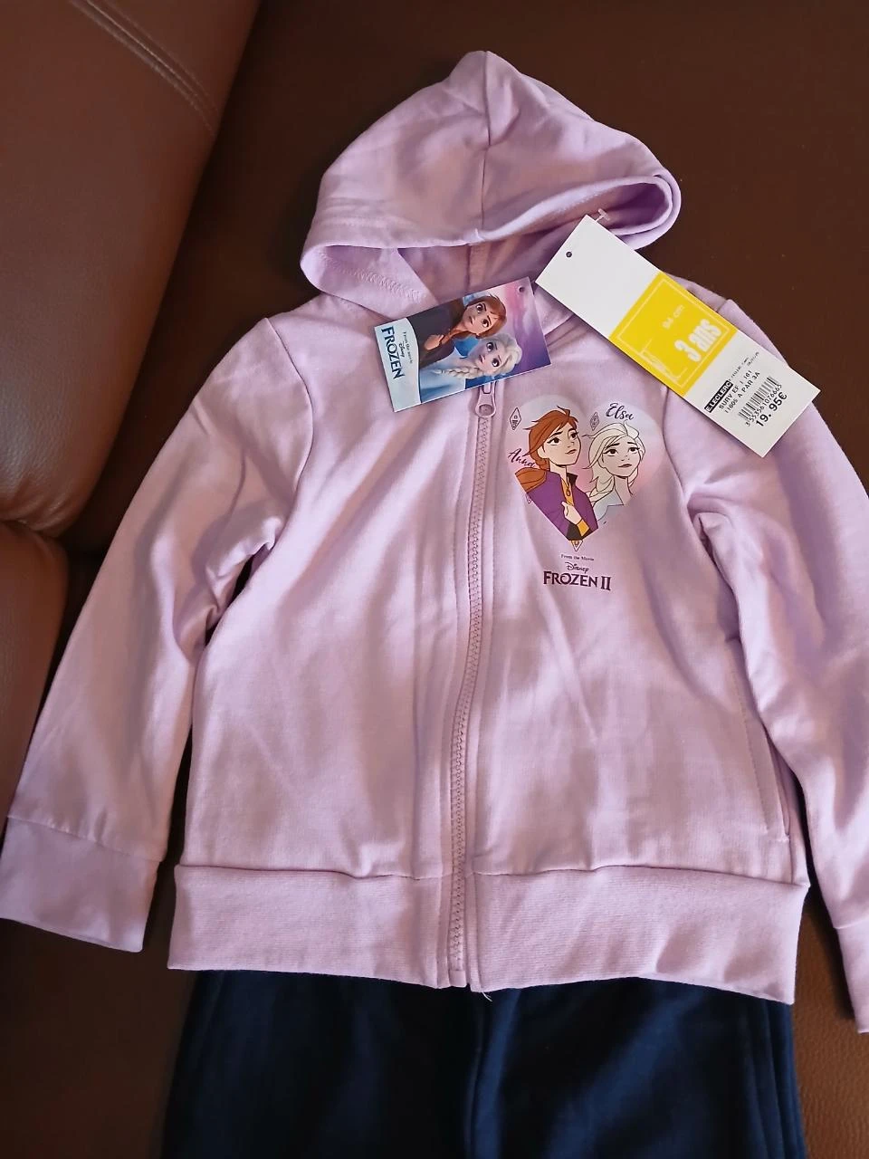 Conjunto pantalón sudadera niña la reina de las nieves frozen 94 cm 3 años – photo 2